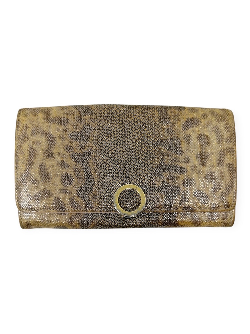 BVLGARI Metallic Python Wallet - Picture 1 of 16